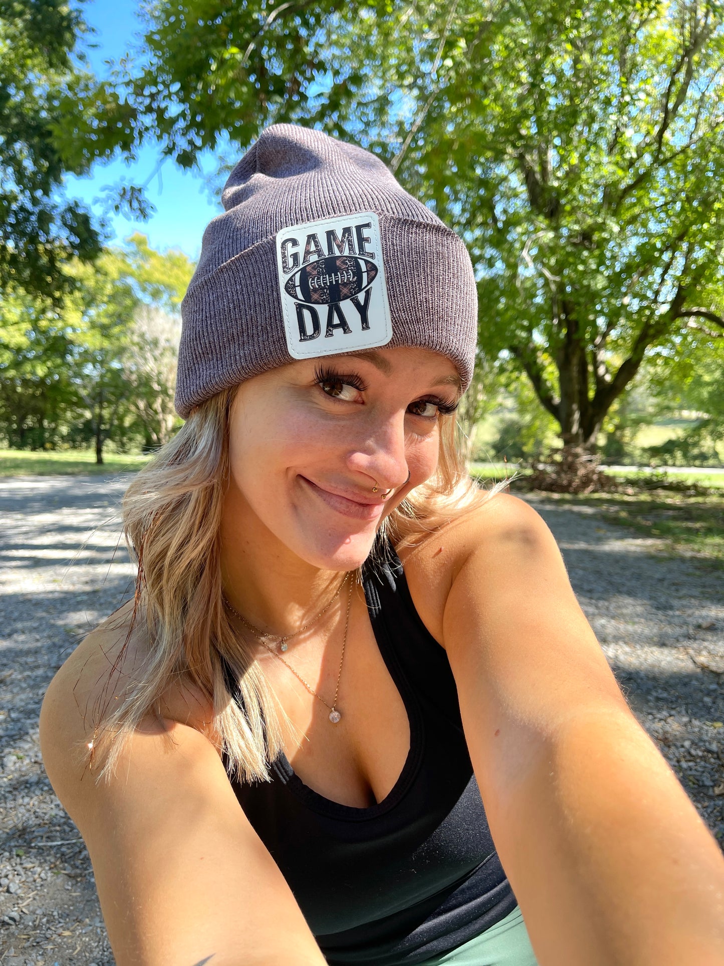 Game day beanie