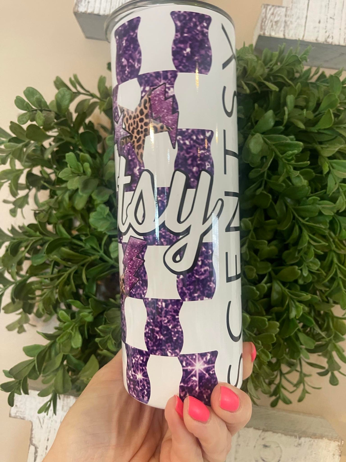 S c e n t s y purple tumbler