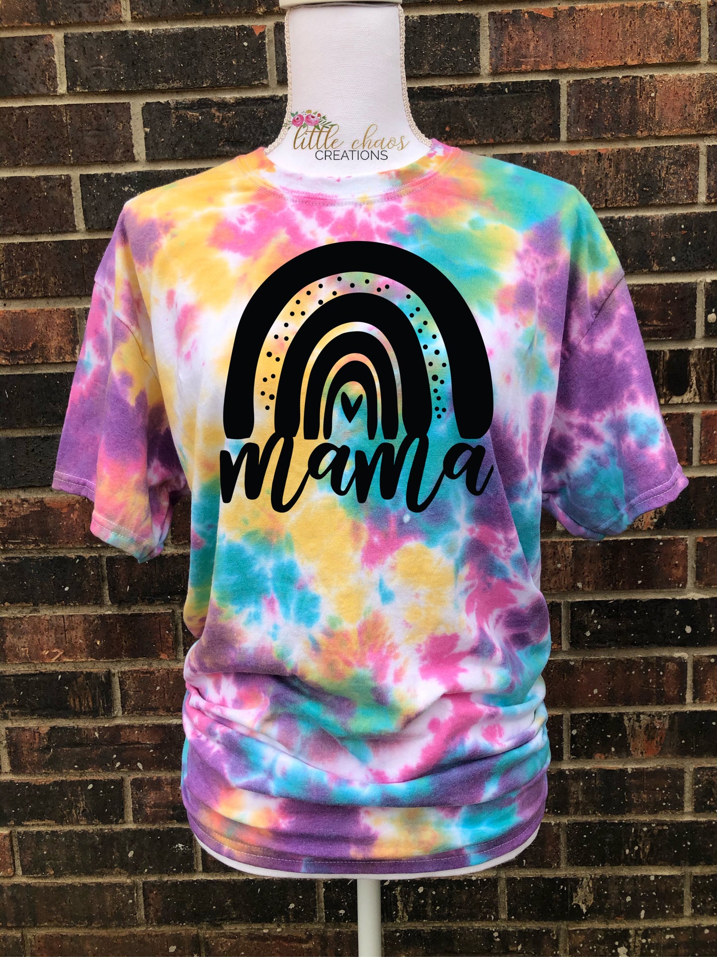 Tie dye rainbow *Put name in notes*