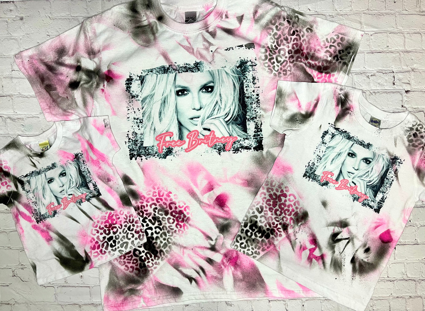 Free Brit Portrait leopard dyed