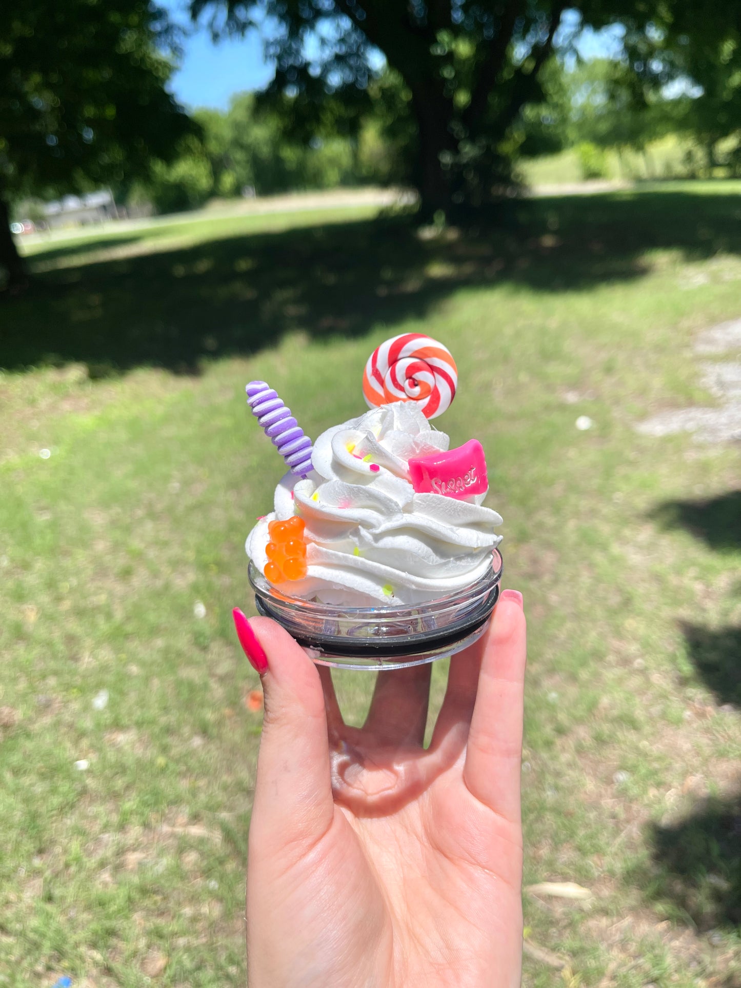 Candy whip Cream Lid