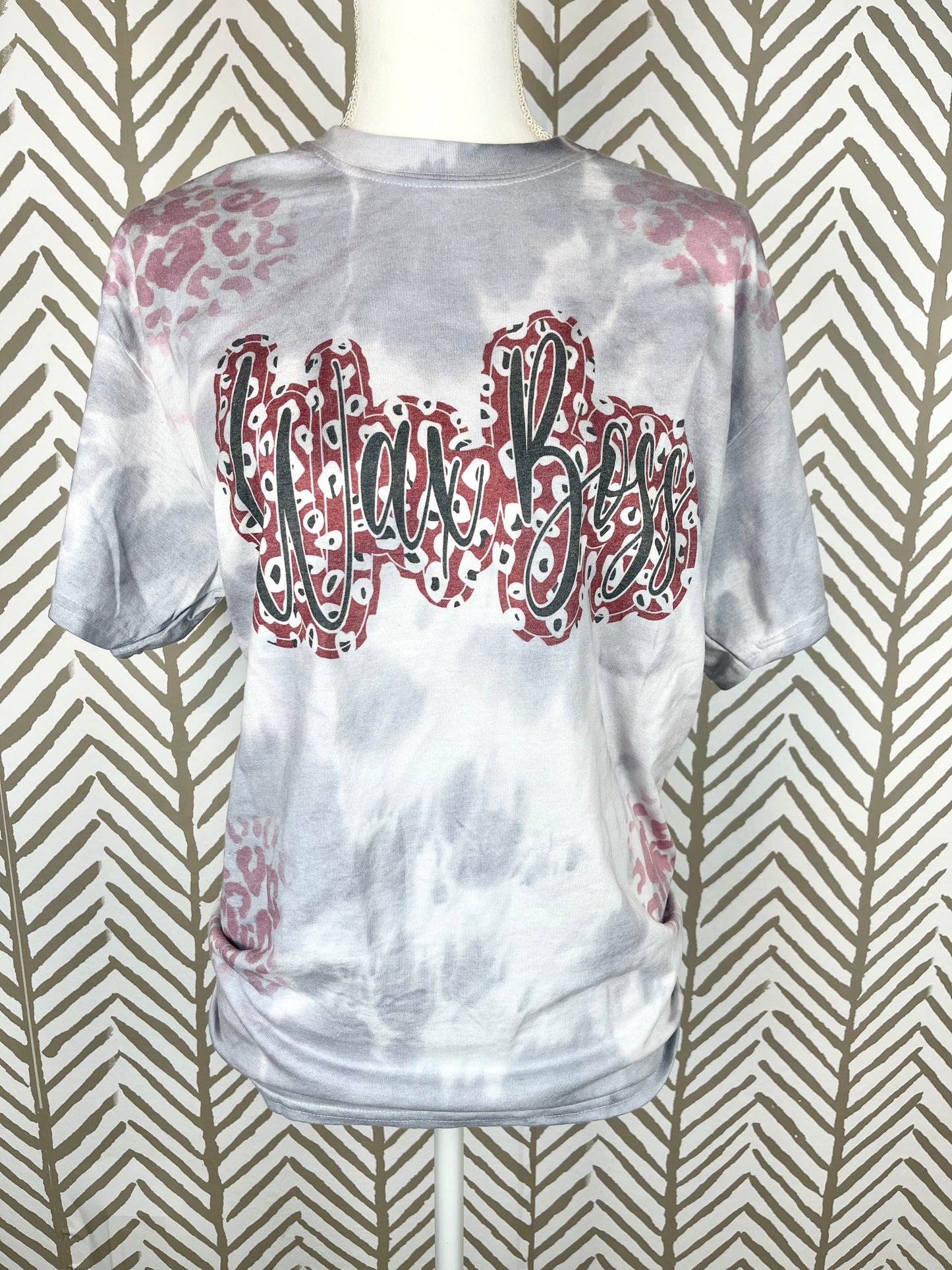 Red leopard wax boss