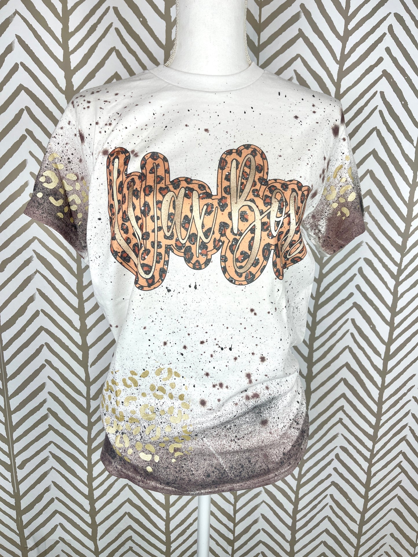 Leopard brown wax boss