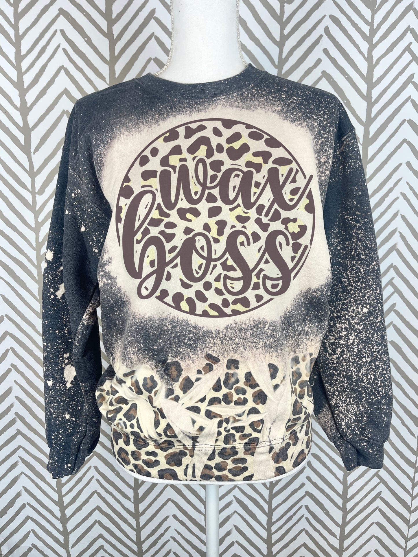 Wax boss ombré leopard
