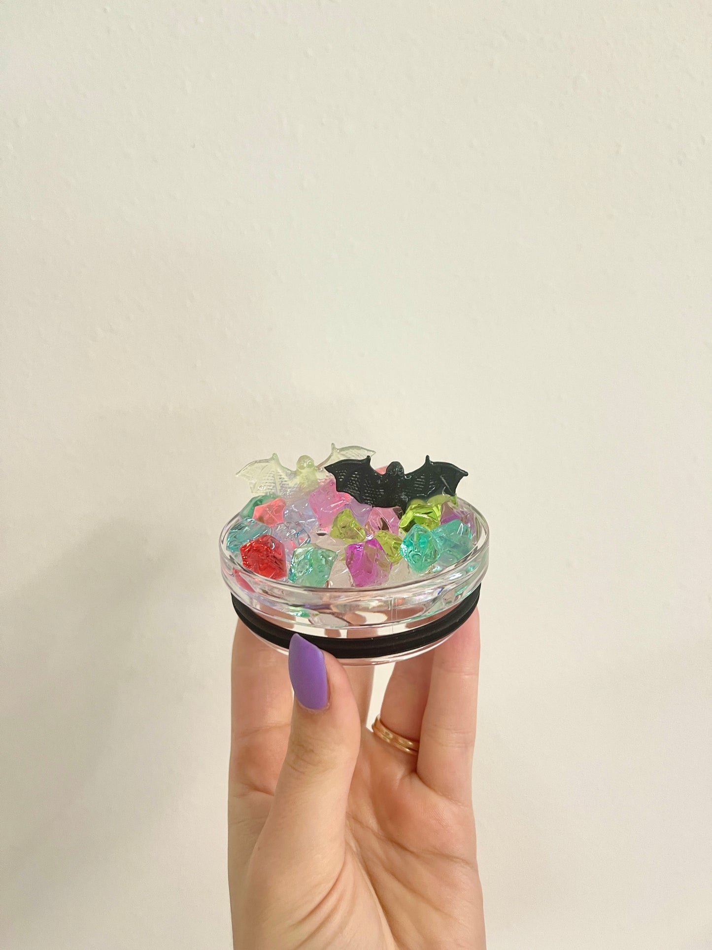 Colorful Bats Lid
