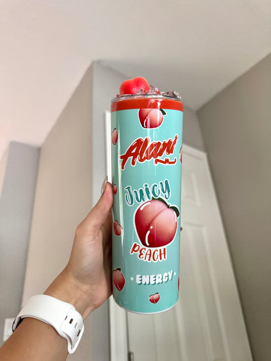 Peach tumbler