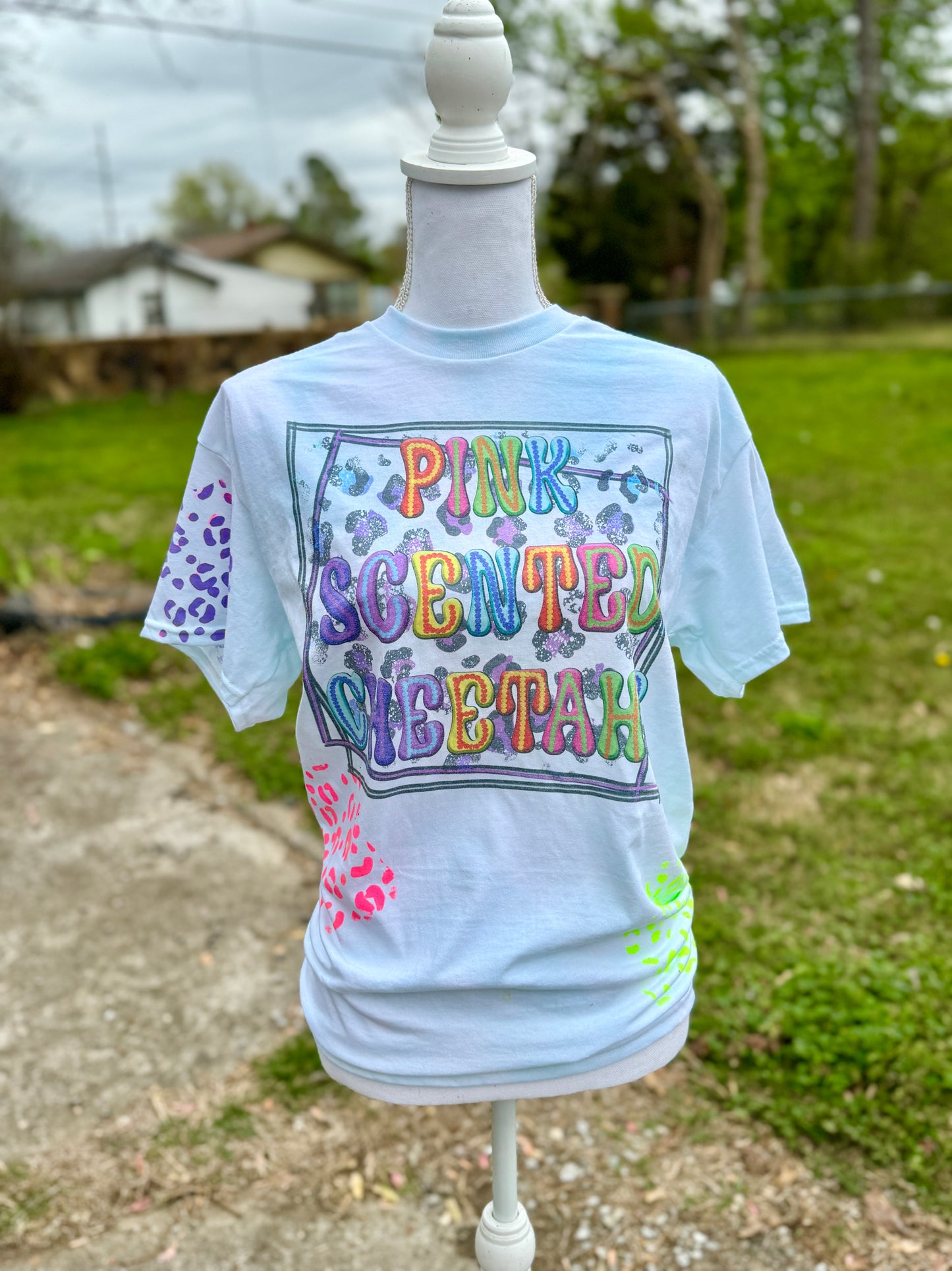 Pink scented cheetahs