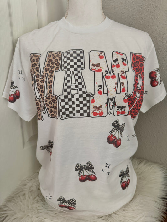 Mama checkered cherries