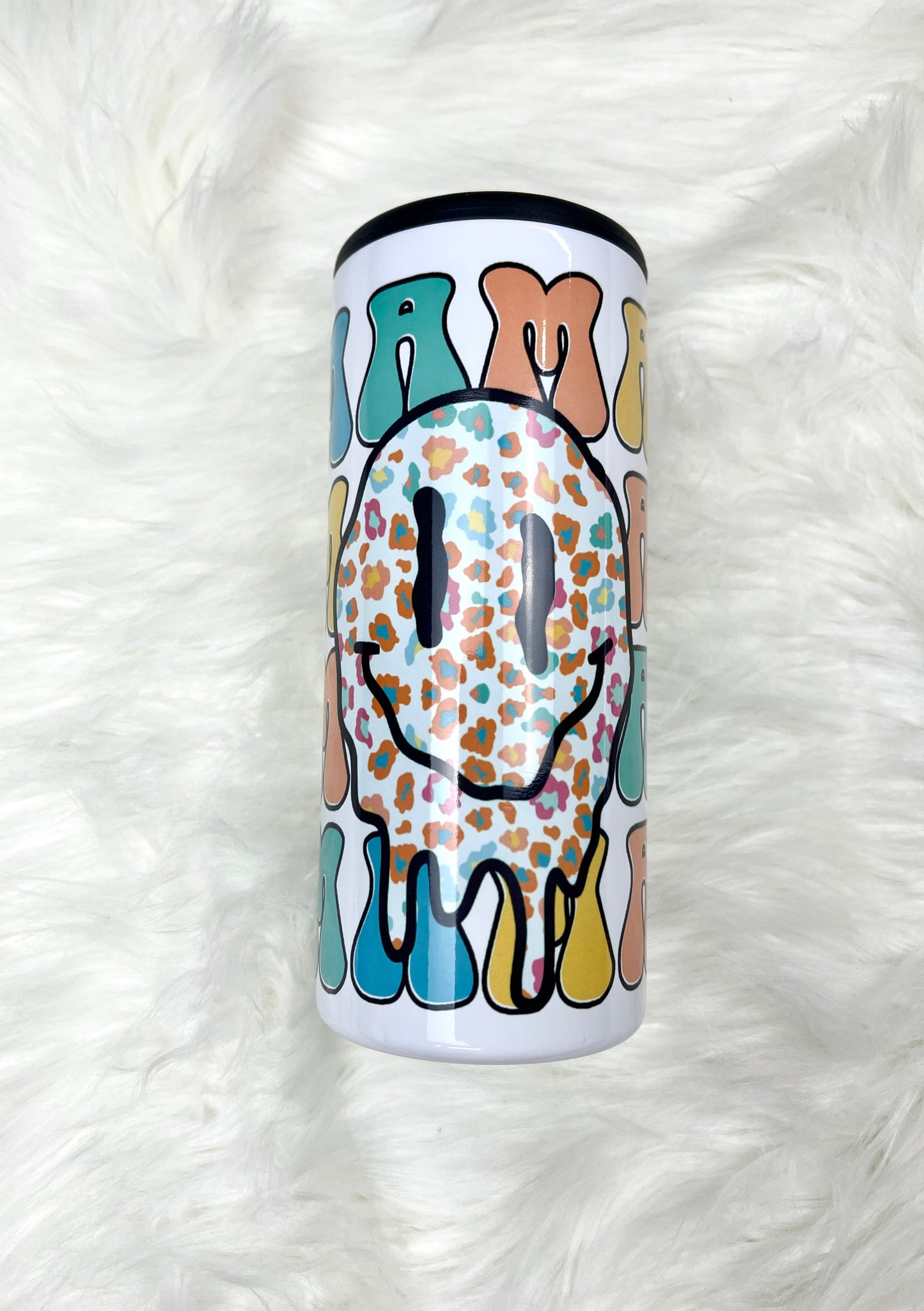 Mama stacked can cooler/tumbler