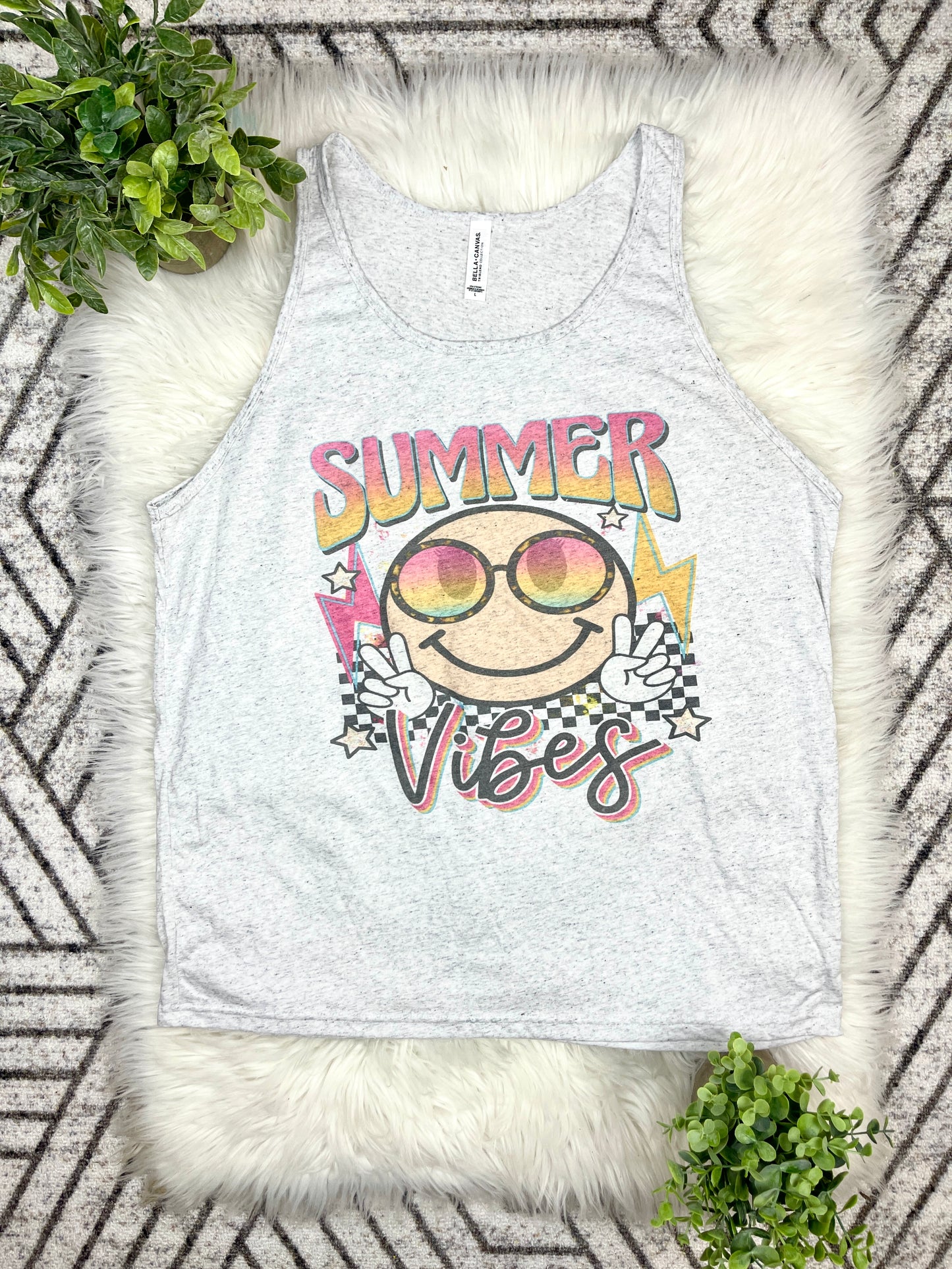 Summer Vibes Retro Tank