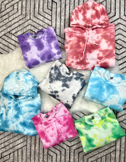 Dyed Blanks all styles (Black,Blue,Grey,Green)