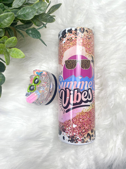 Summer vibes tumbler