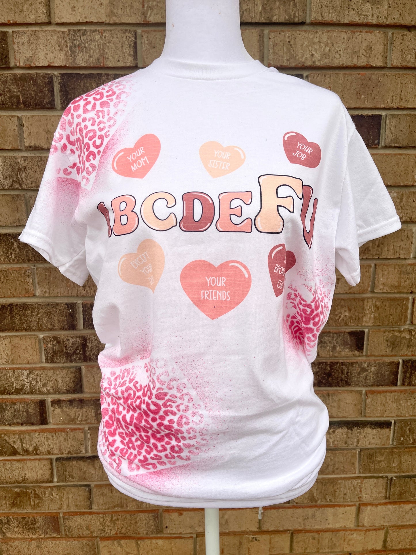 Abcdefu leopard dyed