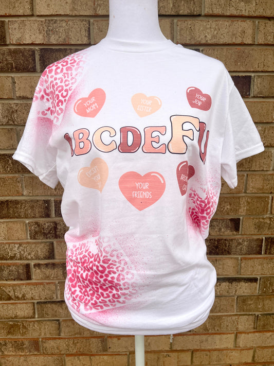 Abcdefu leopard dyed