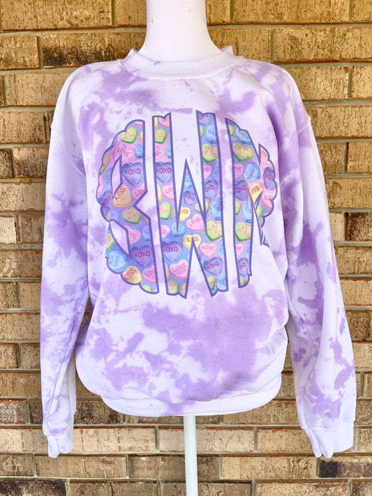 Lavender monogram