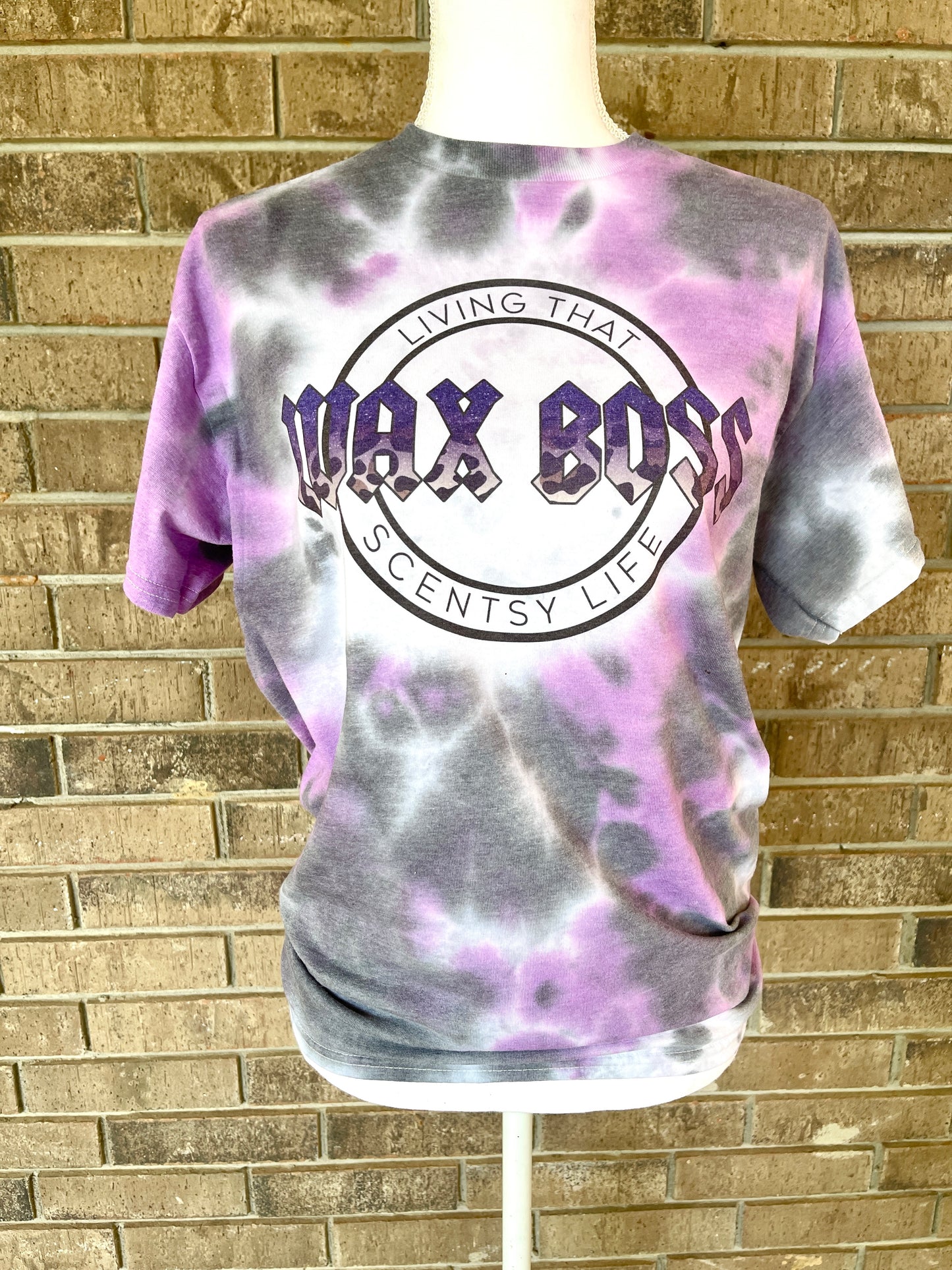 wax boss purple/black dyed