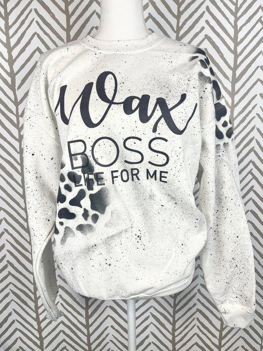 Waxboss life for me cow print