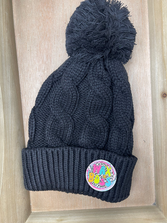 Neon wax boss beanie
