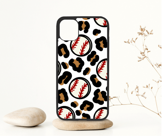 Leopard Baseball Phone Case