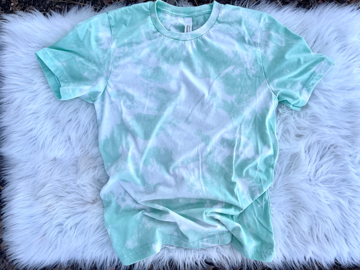 Mint Acid Washed Tshirt