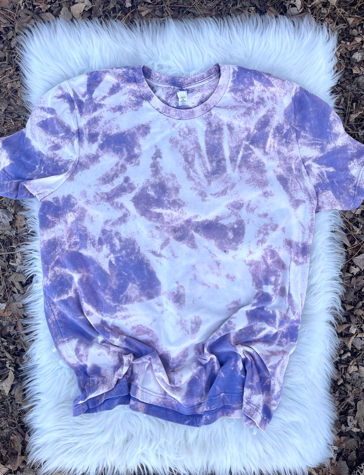 Periwinkle Acid Washed Tshirt