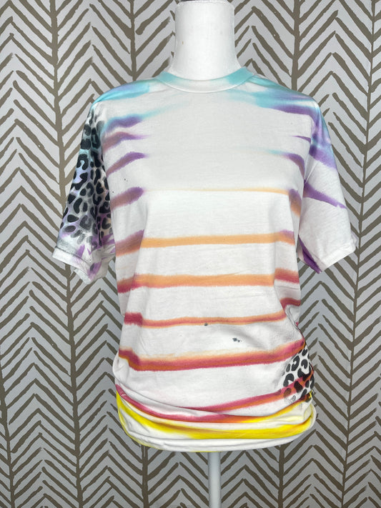 rainbow stripe blank